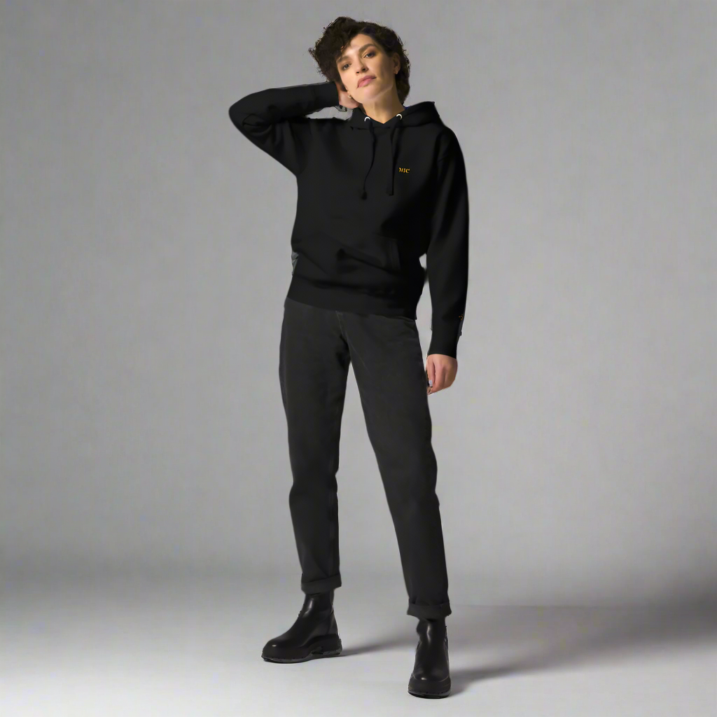 "Strength in Softness" - Black and Yellow
