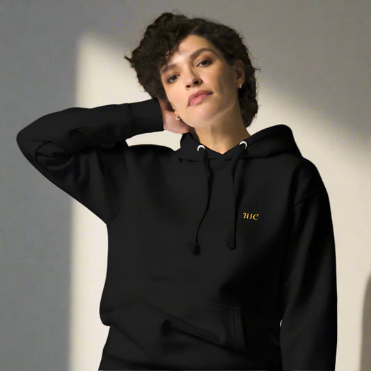 "Strength in Softness" - Black and Yellow